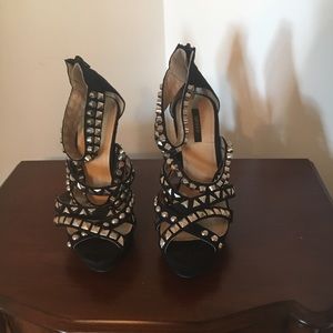 Studded heels